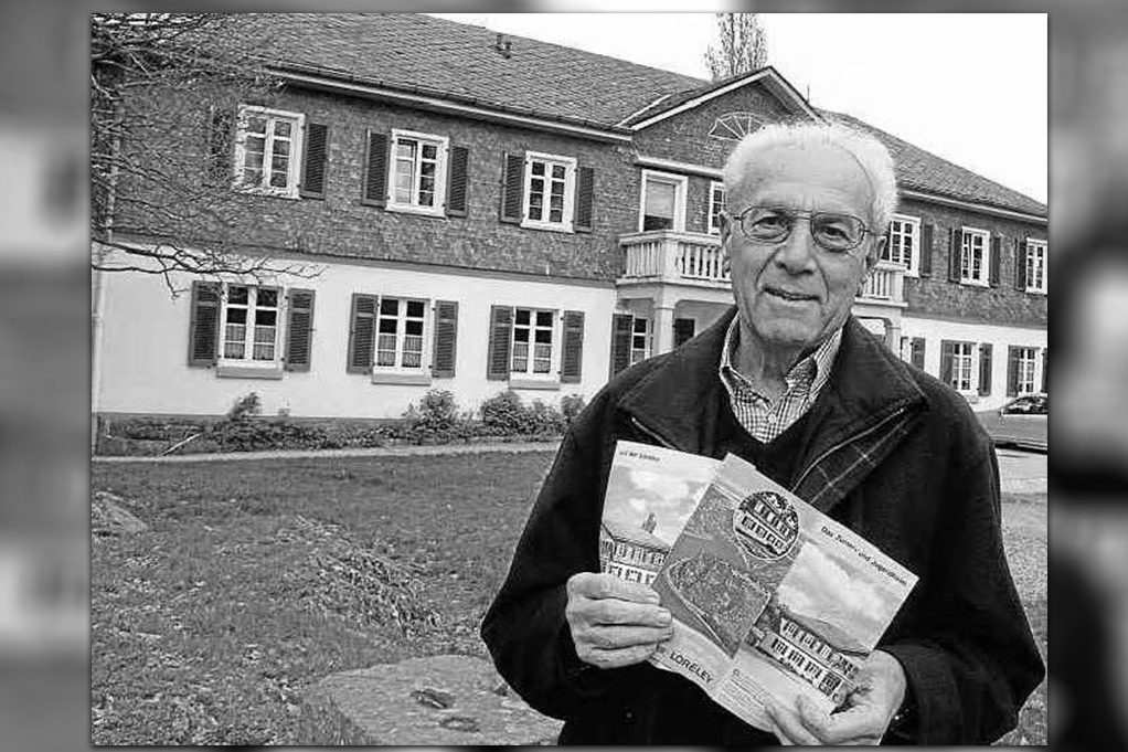 Bild des Verstorbenen.
