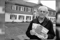 Bild des Verstorbenen.