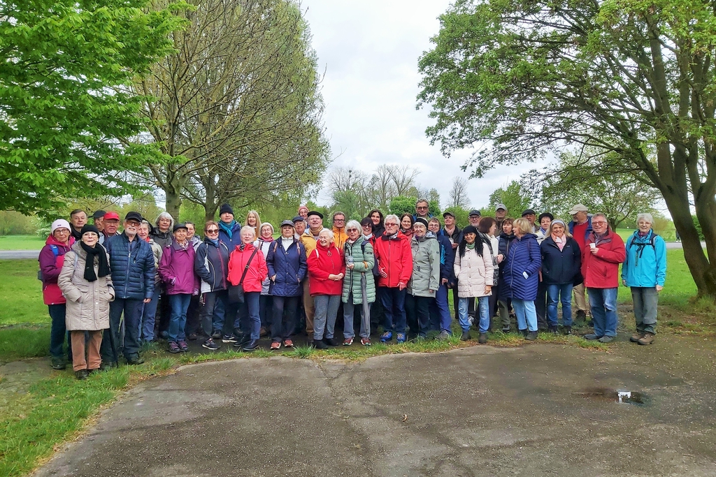 Gruppenbild einer Wander-Gruppe