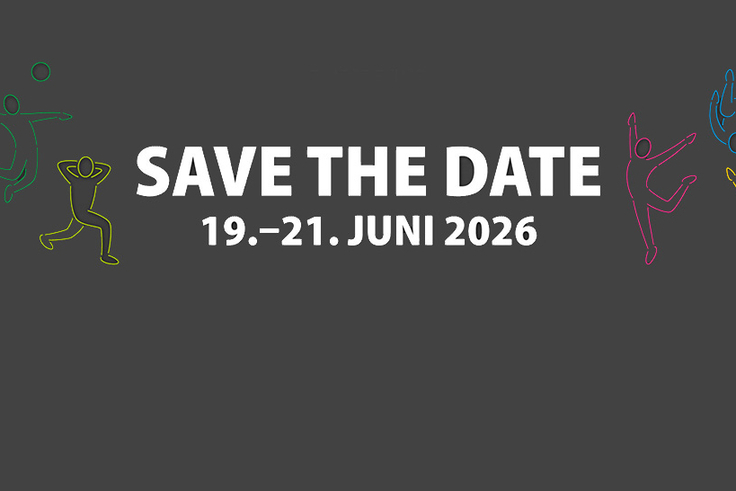 Logo vom Turn- und Sportkongress - Ankündigung 19.-21- Juni 2026