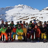 Die Teilnehmenden des HTV-Wintersport-Wochenendes.