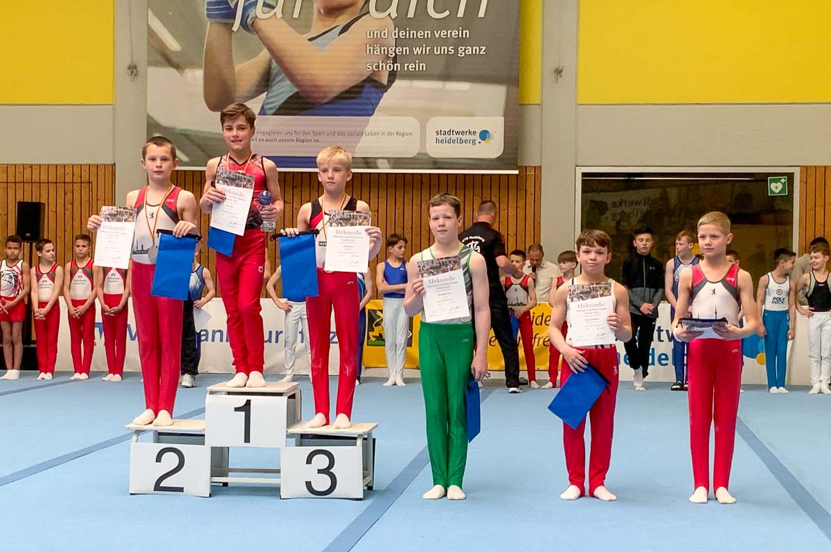 6 Medaillen für Frankfurter Turner