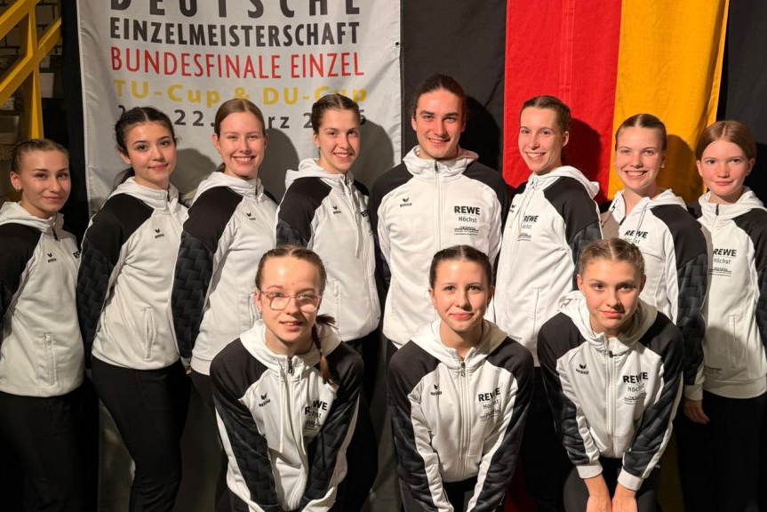 Gruppenbild der Deutschen Meisterschaften im Rope Skipping.