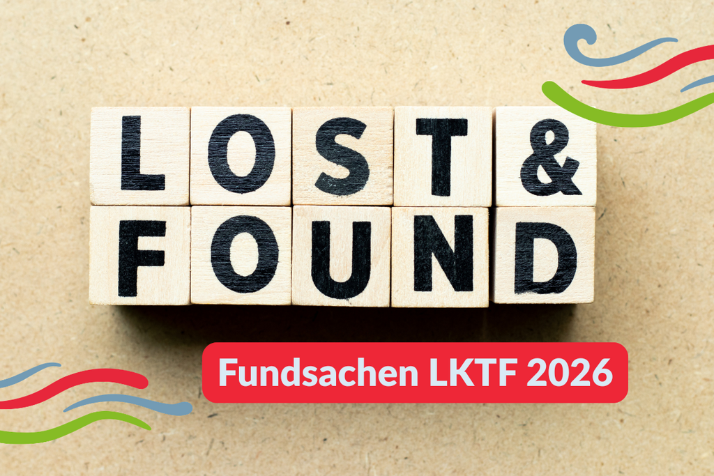 Eine Grafik mit der Aufschrift "Lost & Found". 