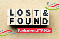 Eine Grafik mit der Aufschrift "Lost & Found". 