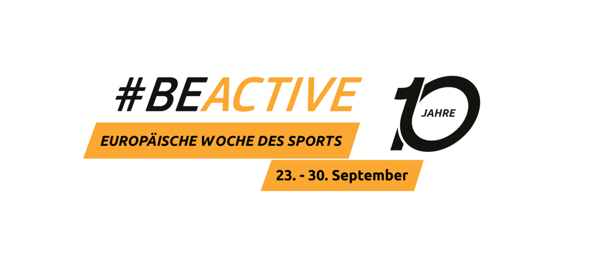 Logo #BeActive 10 Jahre