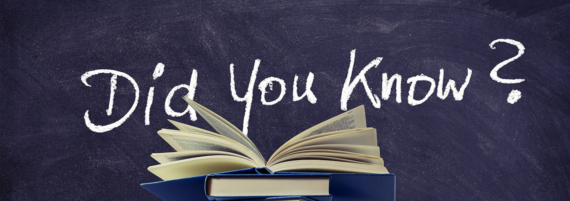 Grafik mit Aufschrift "Did you know?"