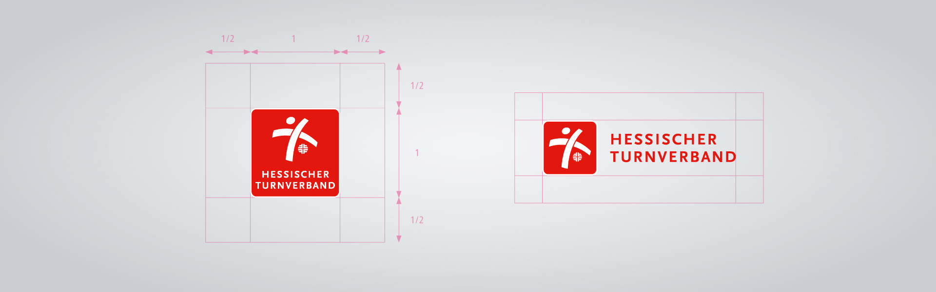 Grafik mit Formatvorgaben des HTV-Logos.