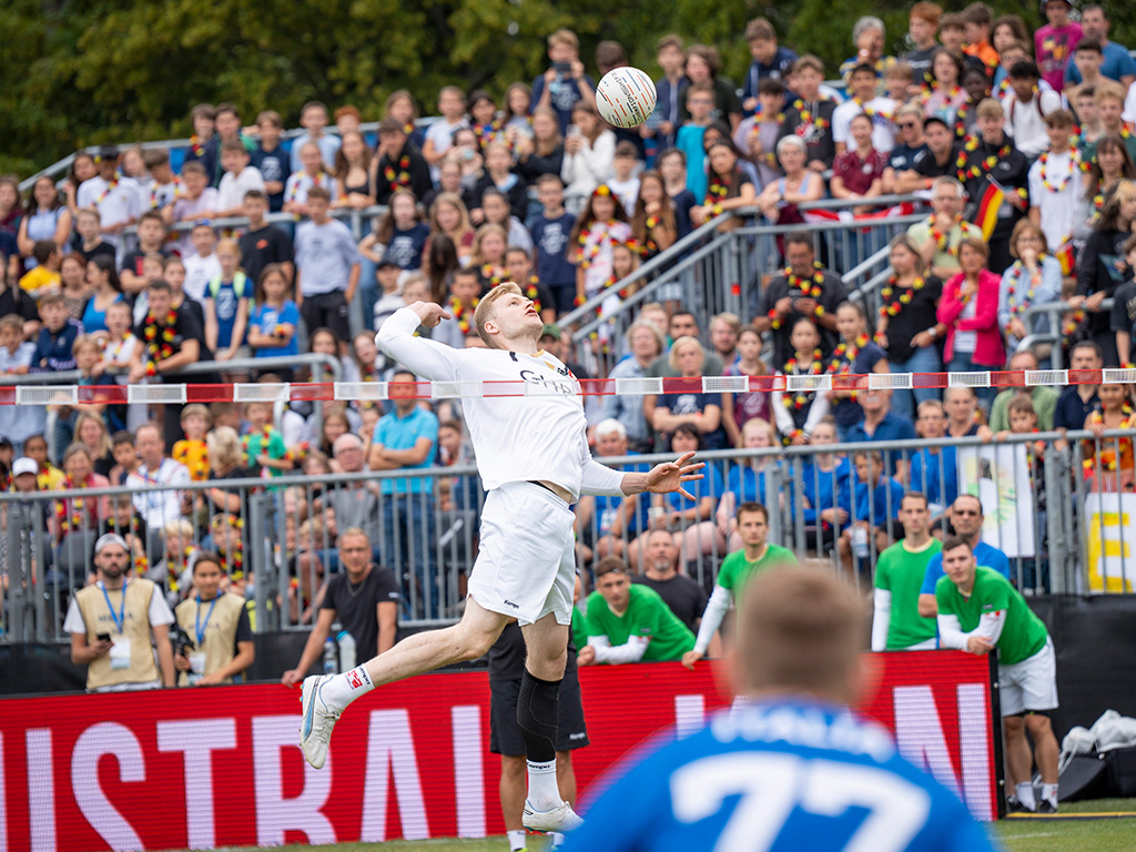 Deutsche Faustballer eilen ins WM-Halbfinale